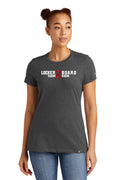 LR2BR- Women New Era Crew Shirt- Crimson Logo
