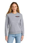 LR2BR- Womens Crew Sweatshirt- Red Logo