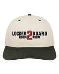 LR2BR- Legacy Snapback Hat- Red Logo